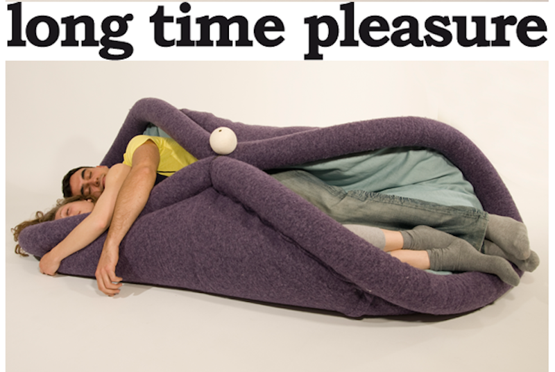 Illustration for article titled Celebrate International Women's Day by Sleeping Inside This Giant Furry Vagina